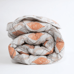 Pilotă ușoară de vară din bumbac „Chezena”, pentru o persoană, 150/210 cm.