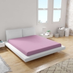 Cearșaf inferior din ranforce 100% bumbac, culoare Roz V13