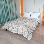 Pilotă ușoară de vară din bumbac „Gela”, pentru o persoană, 150/210 cm.