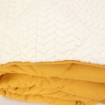 Pilotă ușoară Sherpa Cozy Muștar 150/210cm