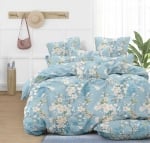 Set de pat de o persoană de lux din microsatin Amelia