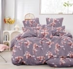Set de pat din microsatin pentru pat de o persoană Arlet