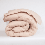 Pilotă de iarnă din bumbac, ușoară, „Paris Ecru”, dublă, 200/210 cm