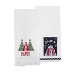 Set de prosoape de Crăciun pentru mâini 50/70 cm.