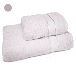 Set 2 prosoape de bumbac 70/140 cm și 50/90 cm, Lila pal