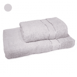 Set 2 prosoape de bumbac 70/140 cm și 50/90 cm, Argintiu neon