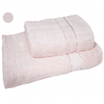 Set 2 prosoape de bumbac 70/140 cm și 50/90 cm, roz pal