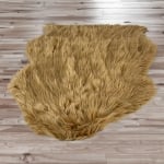 Covor piele eco culoare bej
