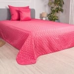 Cuvertură pentru pat dublu, pat de o persoană sau canapea Casablanca Roz