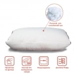 Pernă Cotton din bumbac natural 100% neînălbit