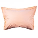 Set de 2 fețe de perne super ranforce culoare piersică