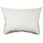 Set de 2 fețe de pernă pentru pernele cu dimensiunea 50/70 cm, super ranforce 100% bumbac alb