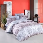 Set de pat pentru o persoană Aslim, 3 piese, 70% bumbac și 30% PE, Multicolor