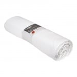 Husă pentru pilotă ranforce ușoară, 100% bumbac, Alb, 220/210 cm