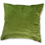 Pernă decorativă 45x45 cm, catifea în culoare verde