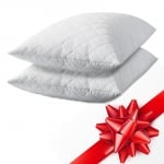 Set alcătuit din două bucăți de perne Harmony cu pene și puf de gâscă 50/70 cm