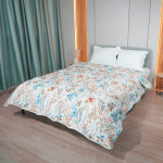 Pilotă ușoară de vară din bumbac „Ravena”, pentru o persoană, 150/210 cm.